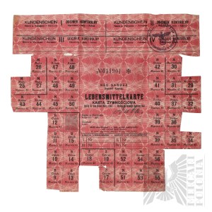 2WW/General Government Food Card 1943 Year