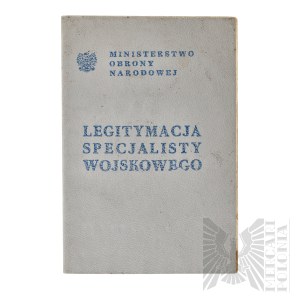 PRL Legitimation of Military Specialist In Blanco