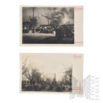 Jan Ryś (1887-1941) - 2WŚ 24 Fotografie Zniszczona Warszawa 1939 Rok, Kampania Wrześniowa