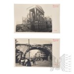 Jan Ryś (1887-1941) - 2WŚ 24 Fotografie Zniszczona Warszawa 1939 Rok, Kampania Wrześniowa