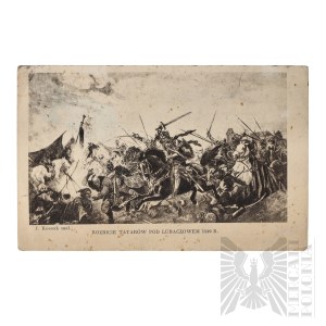 II RP Pocztówka Patriotyczna Bitwa Pod Lubaczowem 1520
