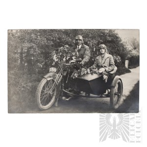 II RP Photography of Couples on Motorcycle - Registration Lodz.