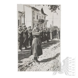 II RP - Kawaleria Fotografia, Centrum Wyszkolenia Kawalerii w Grudziądzu (?) - Msza Święto Pułkowe