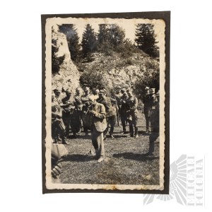 II RP Cavalry Photograph of Group of Officers in the Mountains, Virtuti Militari