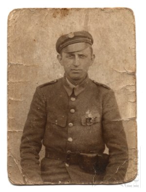 World War 1 Portrait Photograph of a Polish Legionnaire in Maciejówka.