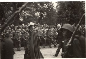 II Republic Photos of the Funeral Ceremony of the Deposition of the Marshal's Heart on Rossa in Vilnius.
