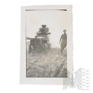 II RP Fotografia Samochodu Pancernego wz.28 Wojska Pancerne