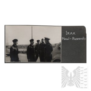 PSZnZ Card with Photographs After General Henryk Piatkowski Mosul Iraq Stanislaw Kopanski