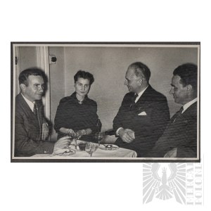 PSZnZ Card with Photographs After General Henryk Piatkowski