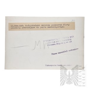 PRL Press Photo of General Spychalski.