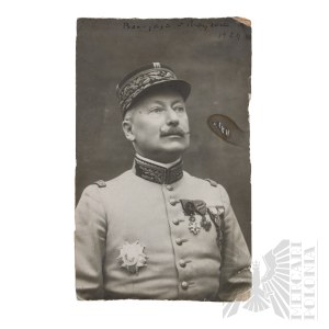 France Photograph of French Officer (General?) Awarded the Legion of Honor