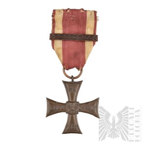 II RP Krzyż Walecznych (Krogulec 6) - Albin Różycki (Wtórnik) podwójnie nadany