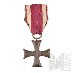 II RP Cross of Valour (Sparrowhawk 6) - Albin Różycki (Wtórnik) doubly awarded