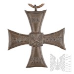 II RP Krzyż Walecznych (Krogulec 6) - Albin Różycki (Wtórnik) podwójnie nadany