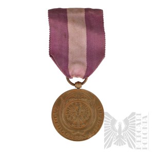 II RP Brązowy Medal Za Długoletnią Służbę