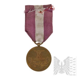 II RP Bronze Medal for Long Service with bestowal of PKP Vilnius.