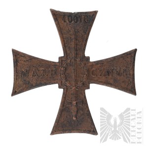 II RP Cross of Valor No. 40016 (Sparrowhawk 4) - Knedler