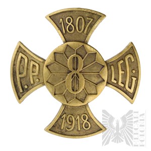 II RP Badge of the 8th Infantry Regiment of the Lublin Legions - W. Gontarczyk Warsaw