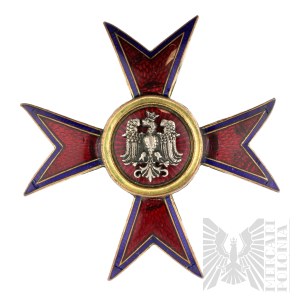 II RP Badge of the Sanitary Training Center - J. Michrowski