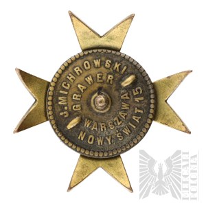 II RP Badge of the Sanitary Training Center - J. Michrowski