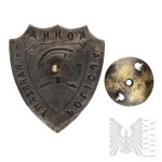 II RP Odznaka Policji Konnej Warszawa - (Historicon Certyfikat)