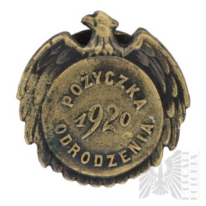 II Republic Revival Loan Badge 1920.