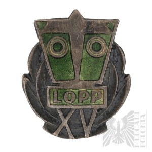 II RP Badge of the 15th Anniversary of the Air and Gas Protection League.