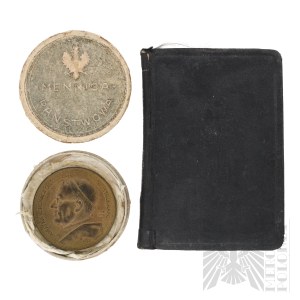 II Republic Coronation of the Image of Our Lady of the Dawn Gate in Vilnius 1927 with Original Mint Box and Gospel According to Matthew 1922