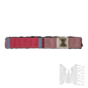 II RP Two Barefoot Silver Cross of Merit and Bronze Medal for Long Service.