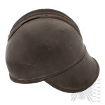II RP Hełm Pancerny z Długim Nakarczkiem (Polska Przeróbka wz. 15/35)