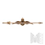 PSZnZ/2 WŚ Odznaka RAF Sweetheart Złoto (0.375) 9 CT