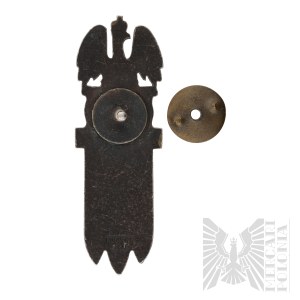 PSZnZ DSP Badge of the 2nd Infantry Rifle Division (Switzerland).