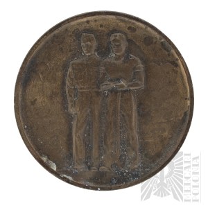PSZnZ Polish Commemorative Medal of the 2nd Infantry Rifle Division in Switzerland.