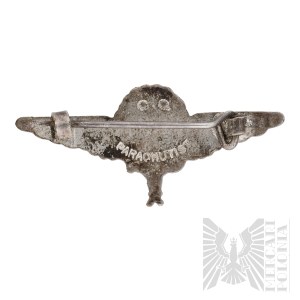 PSZnZ Badge of Parachute Manufacturer Gregory & Quilter Company.