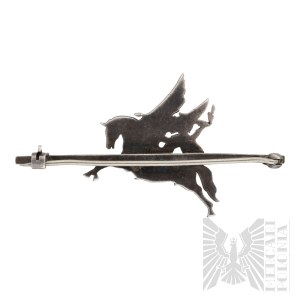 PSZnZ/2 WWII Brooch Sweetheart Pegasus Parachute Troops Airborne.
