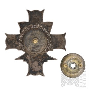 [SILVER] PSZnZ 3rd Carpathian Rifle Division Badge Silver 800.