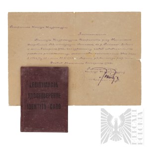 PSZnZ Polish Armed Forces in the USSR Military Booklet and Document from the Verification Commission Antonia Pniewski