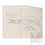 PSZnZ/III Rzesza Zestaw Pamiątek Po Żołnierzu 2 Korpusu - Byłego Żołnierza Wermachtu