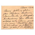 Powstanie Warszawskie 1944 - Polowa Poczta (Powstańcza) Armia Krajowa List - Wrzesień 1944