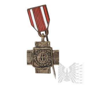 PRL Miniature of the Home Army Commemorative Cross.