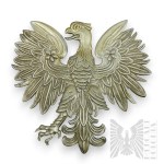 PRL Orzeł Państwowy Oraz Czołg Na Drewnianej Podstawce
