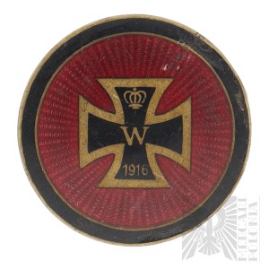 Cesarstwo Niemieckie/IWŚ Pamiątkowa Odznaka Patriotyczna Krzyż Żelazny