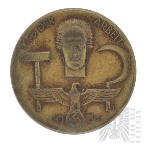 III Rzesza Odznaka TAG DER ARBEIT 1934