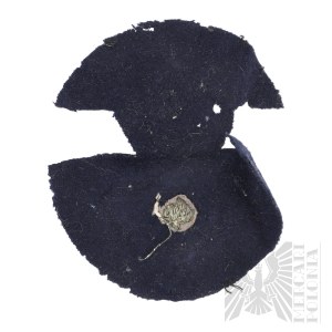 Third Reich Fragment of a Badge with a Bayou Swastika.