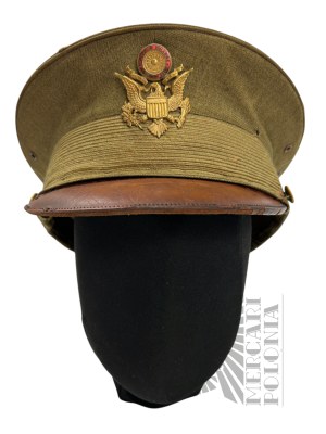 USA/II WŚ Wyjściowa Czapka dla Szeregowych i Podoficerów U.S Army