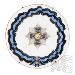 19th Century Tsarist Russia - Virtuti Militari plate, Service Polish Mark of Honor 1831.