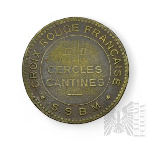 1WW/France French Red Cross Canteen Token.
