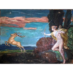 Maximilian Robert Otto Kuschel, Diana na polowaniu, XIX/XX w