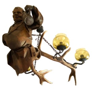 Hunting chandelier 19th/20th century.