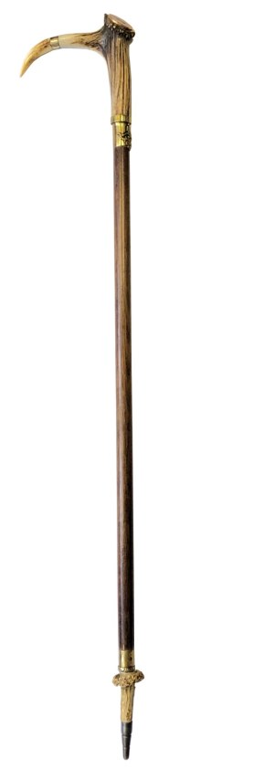 Hunting stick, 19th/20th century.